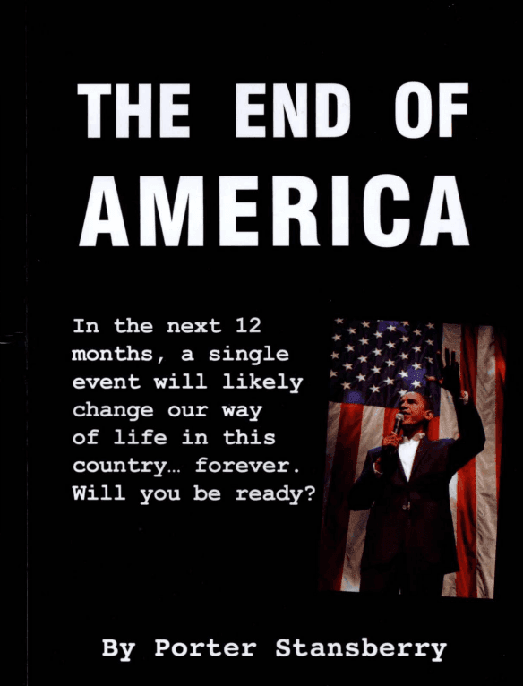 The End Of America The end of america